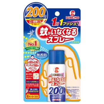 蚊がいなくなるスプレーＶ　２００回　無香料