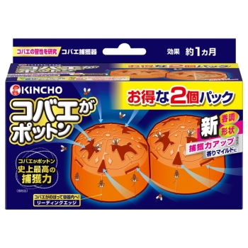 金鳥　コバエがポットン　置き型　２個入り
