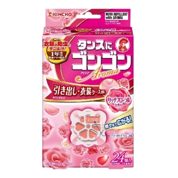 ゴンゴンアロマ引き出し用２４個入リッチフローラルの