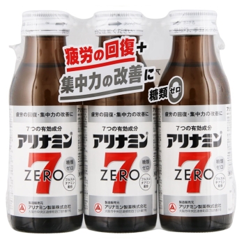 【指定医薬部外品】アリナミンゼロ７　１００ｍＬ×３本
