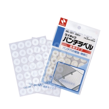 ニチバン　マイタックラベル　パンチラベル　ＭＬ－２５１