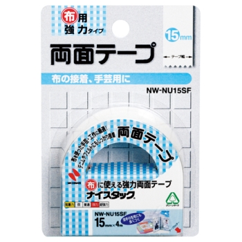 ニチバン ナイスタック 布用強力 小巻 NW-NU15SF