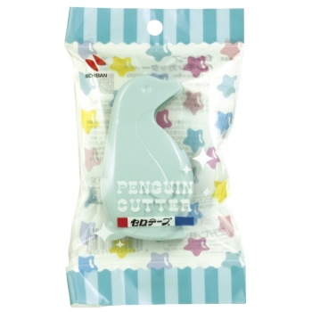 ニチバン セロテープ ペンギンカッター CT-15PMG ミントグリーン