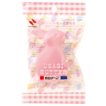 ニチバン セロテープうさぎカッター ベビーピンク