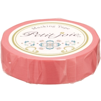 ニチバン　プチジョアマスキングテープ　サーモンピンク