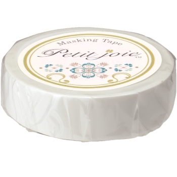 ニチバン　プチジョアマスキングテープ　ホワイト