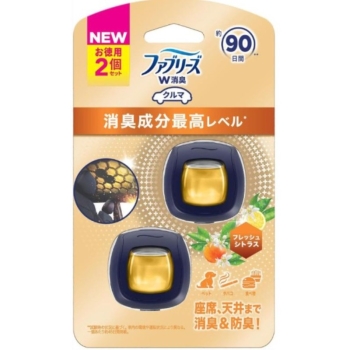 【理由あり】ファブリーズ　イージークリップ　フレッシュシトラス　２個パック