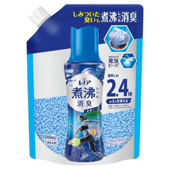 レノア抗菌ビーズスポーツ詰替特大　１０４０ＭＬ