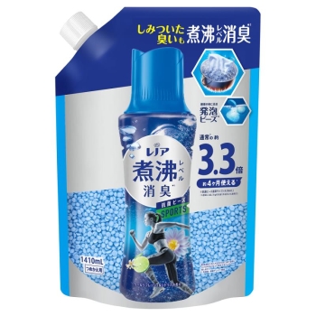 レノア抗菌ビーズスポーツ詰替超特大　１４１０ＭＬ