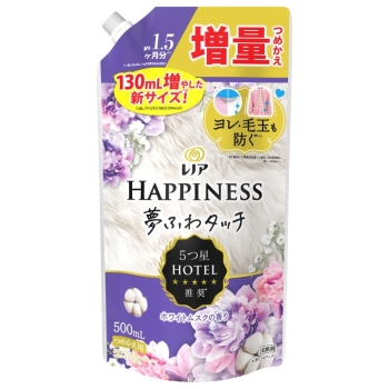 ■　レノアＨ夢ふわホワイトムスク替増量　５００ＭＬ