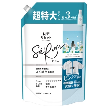 レノアリセットセラム　ミネラルジャスミンの香り　詰替え用　１１５０ｍｌ