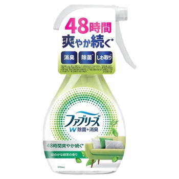 ファブリーズＷ除菌ほのかな緑茶の香り　３７０ＭＬ