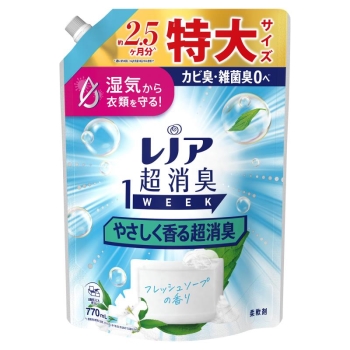 レノア超消臭１Ｗやさしく香るソープ替ＳＬ７７０ＭＬ