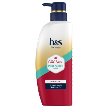 h&s menゴールド2in1シャンプー スポーツ 350G