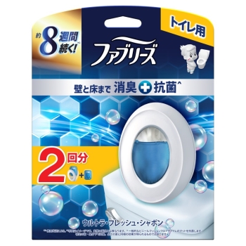 ■　ファブリーズトイレ用抗菌シャボン本体＋替１個