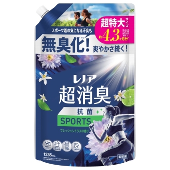 レノア超消臭スポーツシトラス替超特大１３３５ＭＬ
