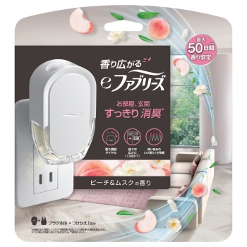 ｅファブリーズ　ピーチ＆ムスクの香り　本体　２６ｍｌ