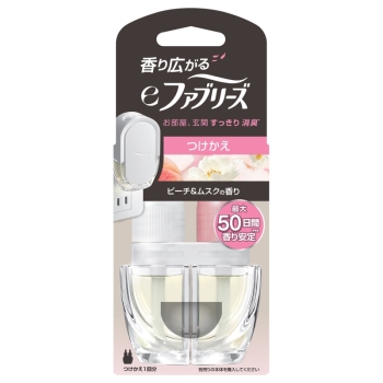 ｅファブリーズ　ピーチ＆ムスクの香り　つけかえ　２６ｍｌ