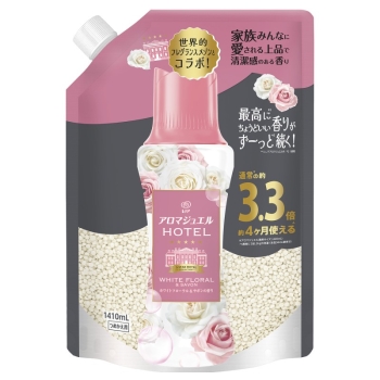レノアアロマジュエル ホワイトフローラル&サボンの香り 詰替え用 超特大 1410ml