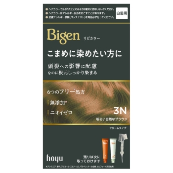ビゲン　リピカラー　３Ｎ　明るい自然なブラウン