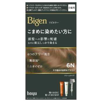 ビゲン　リピカラー　６Ｎ　やや暗めの自然なブラウン
