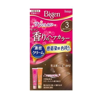 ビゲン 香りのヘアカラー クリーム 3 明るいライトブラウン