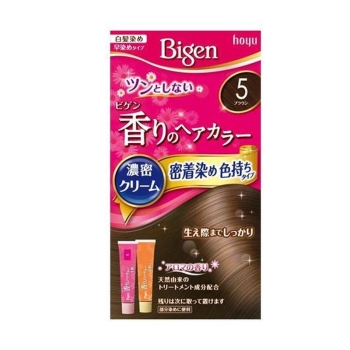 ビゲン 香りのヘアカラー クリーム 5 ブラウン