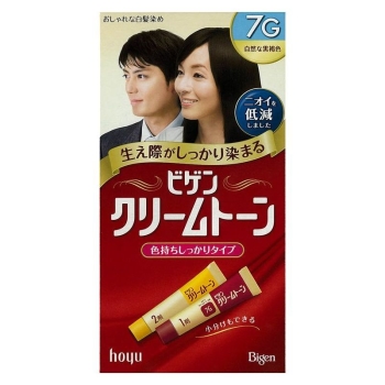 ビゲン クリームトーン 7G 自然な黒褐色