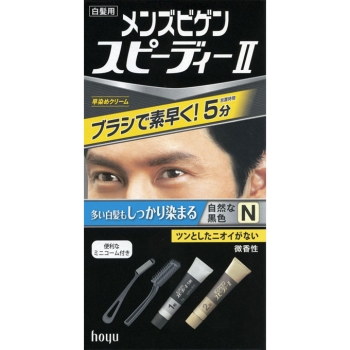 ホーユー メンズビゲン スピーディー2 N 自然な黒色
