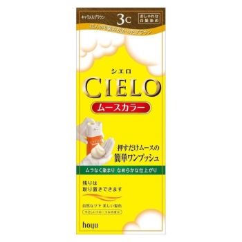 シエロ ムースカラー3Cキャラメルブラウン