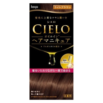 シエロ オイルインヘアマニキュアライトブラウン