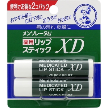 ロート製薬　メンソレータム薬用リップＸＤ２コパック