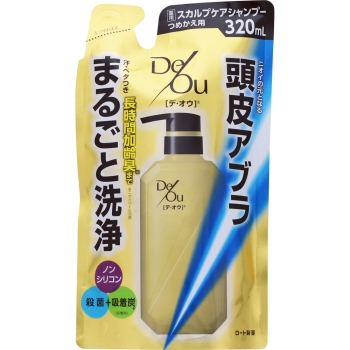 ロート製薬　デ・オウ薬用スカルプケアシャンプーつめかえ用３２０ｍＬ