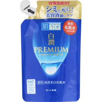 ロート製薬 肌ラボ 白潤 プレミアム 薬用浸透美白化粧水 つめかえ用 170mL