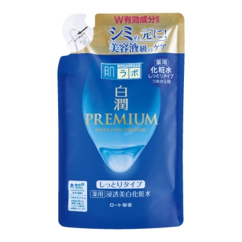 ロート製薬 肌ラボ 白潤 プレミアム 薬用浸透美白化粧水 しっとりつめかえ用