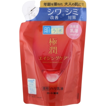 ロート製薬肌ラボ極潤薬用ハリ乳液つめかえ用１４０ｍＬ