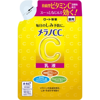 ロート製薬　メラノＣＣ　薬用しみ対策美白乳液つめかえ