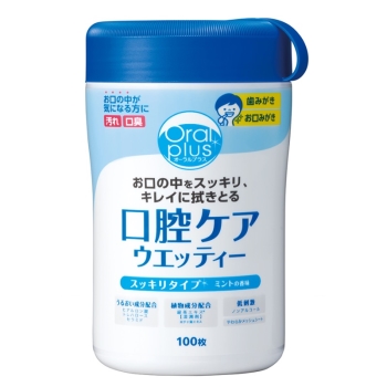 オーラルプラス　和光堂口腔ケアウエッティ１００枚入り