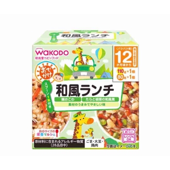 和光堂　ＢＩＧサイズの栄養マルシェ　おでかけ和風ランチ　１２カ月頃から歯ぐきでかめる固さ
