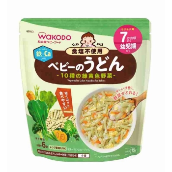 らくらくまんま　ベビーのうどん　１０種の緑黄色野菜　７ケ月頃から幼児期まで