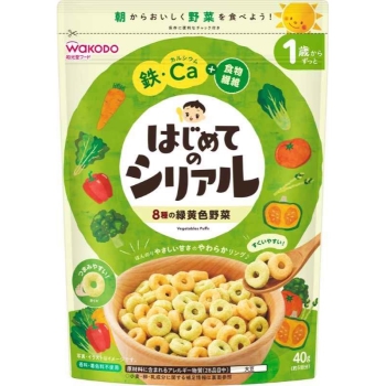 はじめてのシリアル　８種の緑黄色野菜　１歳からずっと