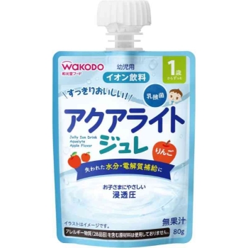 和光堂　１歳からのＭＹジュレドリンク　アクアライト　無果汁　りんご　１歳からずっと