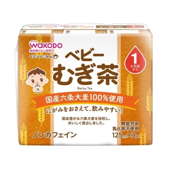 和光堂　ベビーのじかん　むぎ茶　１２５ｍｌ×３Ｐ　１ケ月頃から