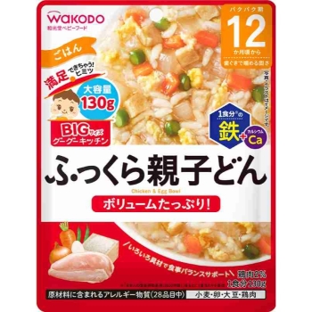 ＢＩＧサイズのグーグーキッチン　ふっくら親子どん　１２カ月頃から歯ぐきでかめる固さ