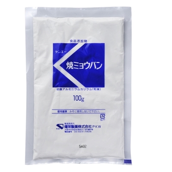 焼きみょうばん　１００ｇ　健栄
