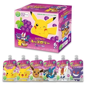 リポビタンキッズゼリー　ぶどう風味　６個入