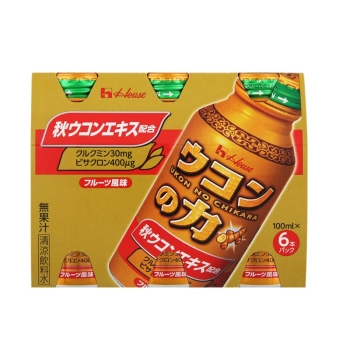＊ハウス　ウコンの力ドリンク　１００ｍｌ×６本