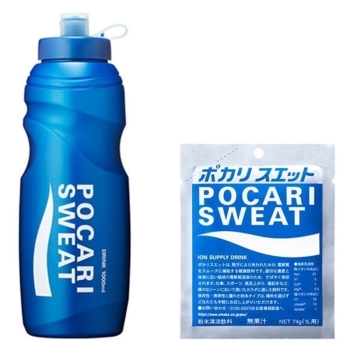 ポカリスエットパウダー&スクイズボトルセット