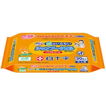 ■　サルバ　水のいらないシャンプータオル３０枚