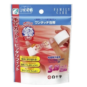 ＦＣ　ワンタッチ包帯　Ｓサイズ　２５ｍｍ×３ｍ